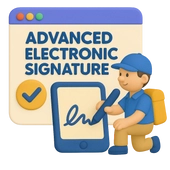 Firma electrónica en informes